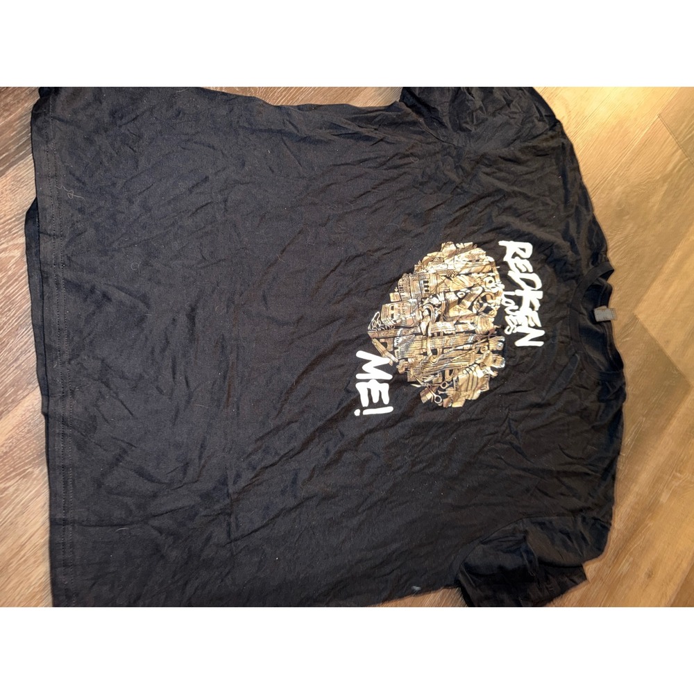 Redken Loves Me Black Graphic‎ T-Shirt Womens 3XL Symposium On Tour Stylist Tee
